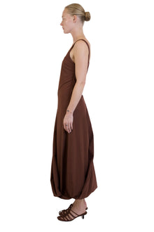 SIMKHAI Olivia Draped Maxi Dress