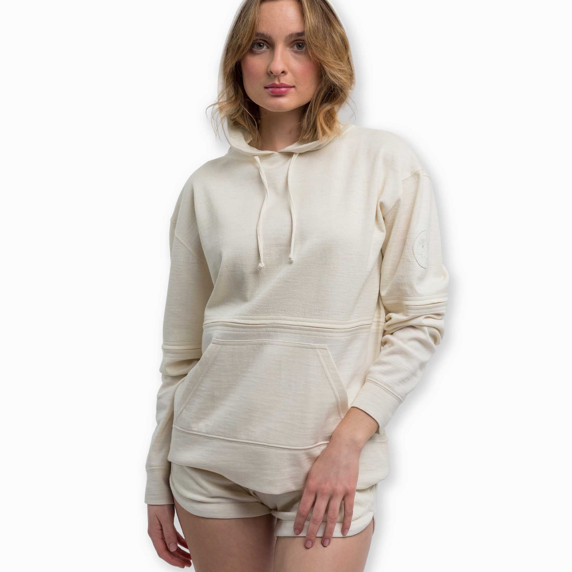 Womens | Malibu Lounge Hoodie | Ivory
