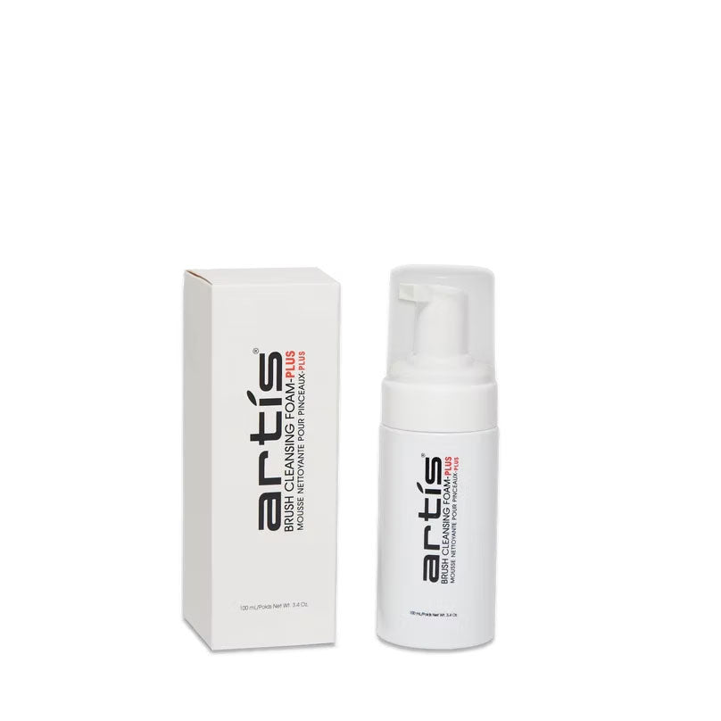 Brush Cleansing Foam-Plus Travel Size | White