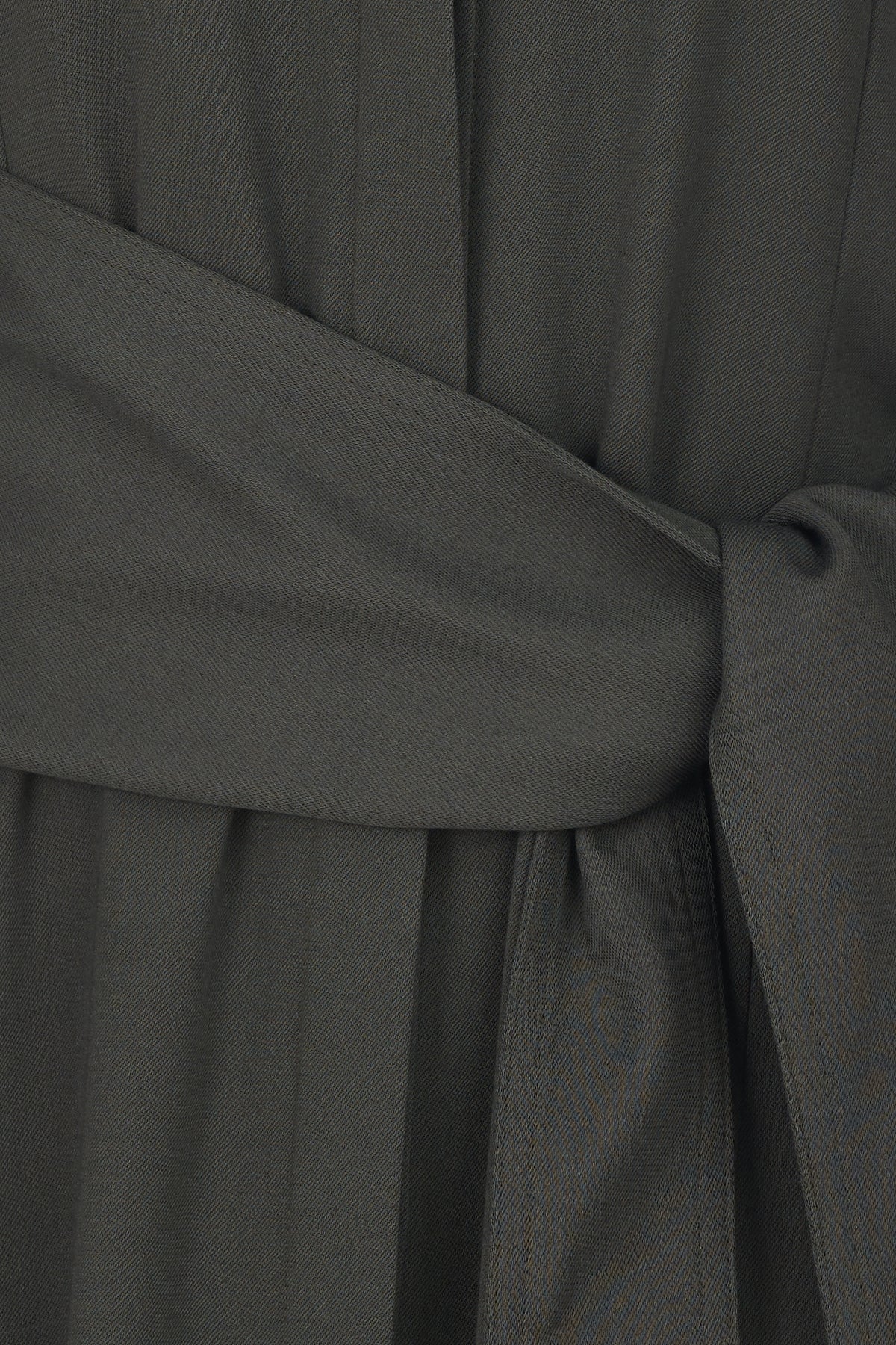 Halston | Kori Dress In Viscose Wool | Forest