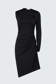 Halston | Skyler Dress In Knit Suiting | Black