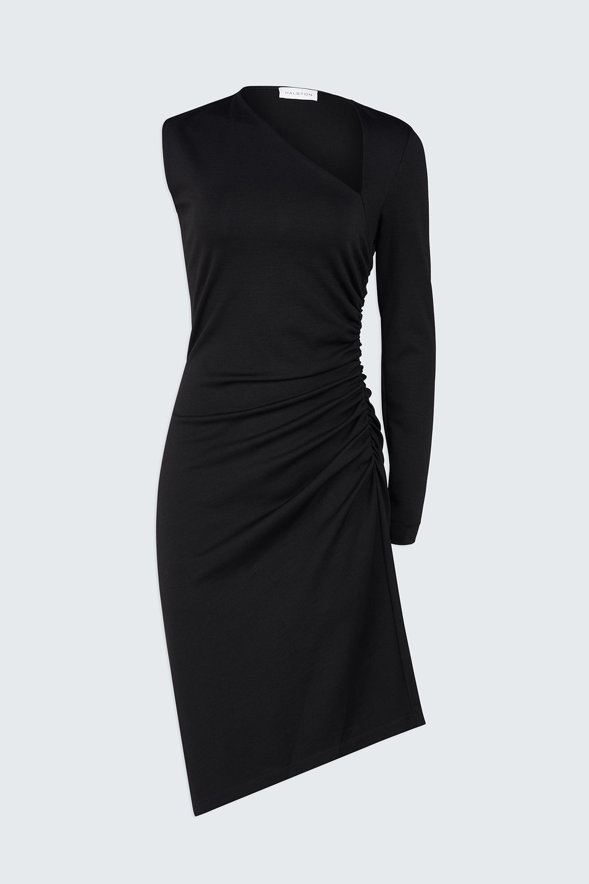 Halston | Skyler Dress In Knit Suiting | Black