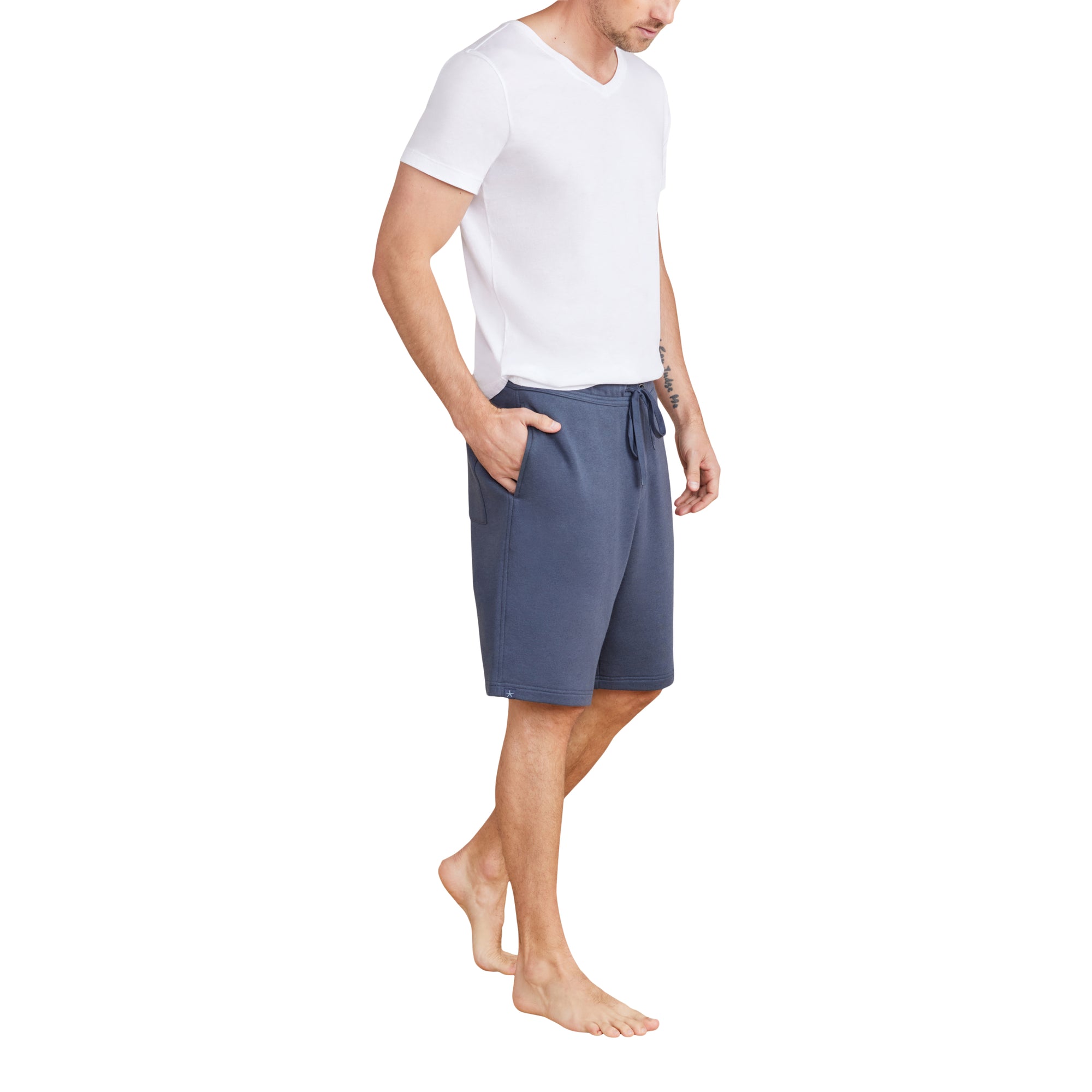 Malibu Collection Men's French Terry Short | Indigo