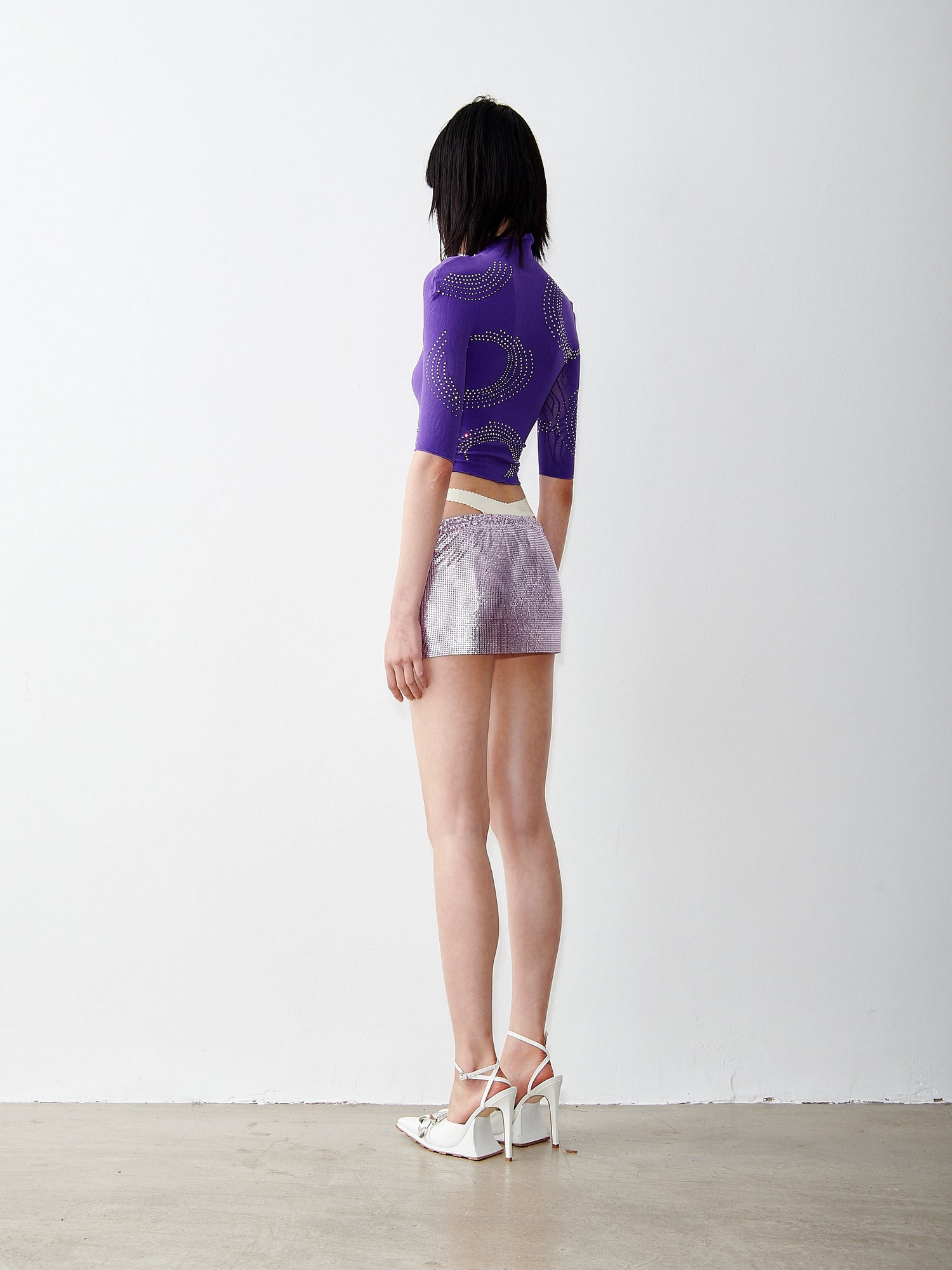 Mia Micro Skirt | Lavender