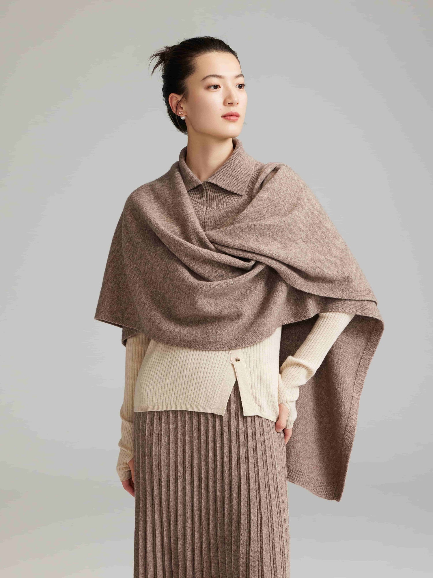 Shawl | Taupe