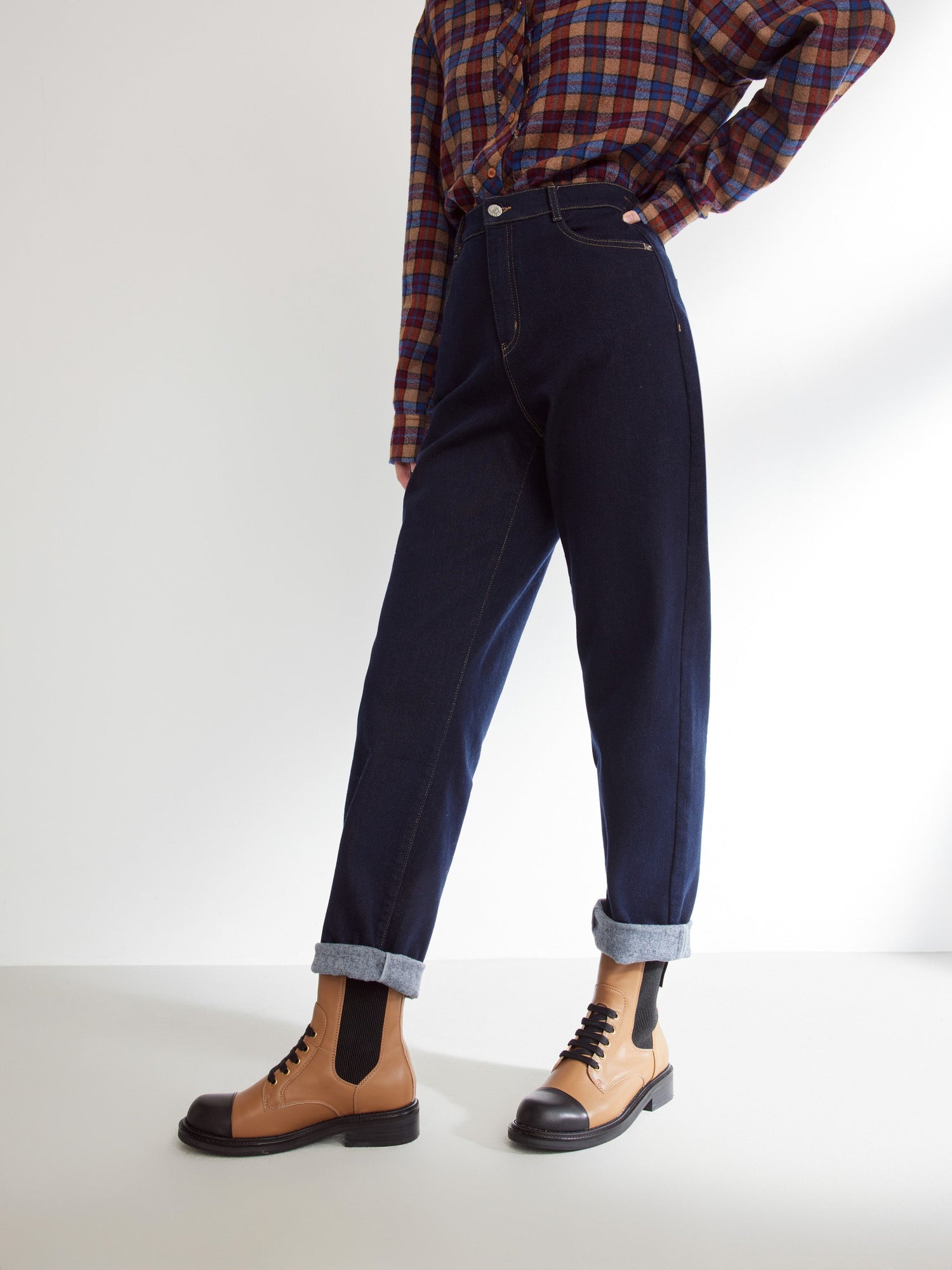 Denim Pants | Navy