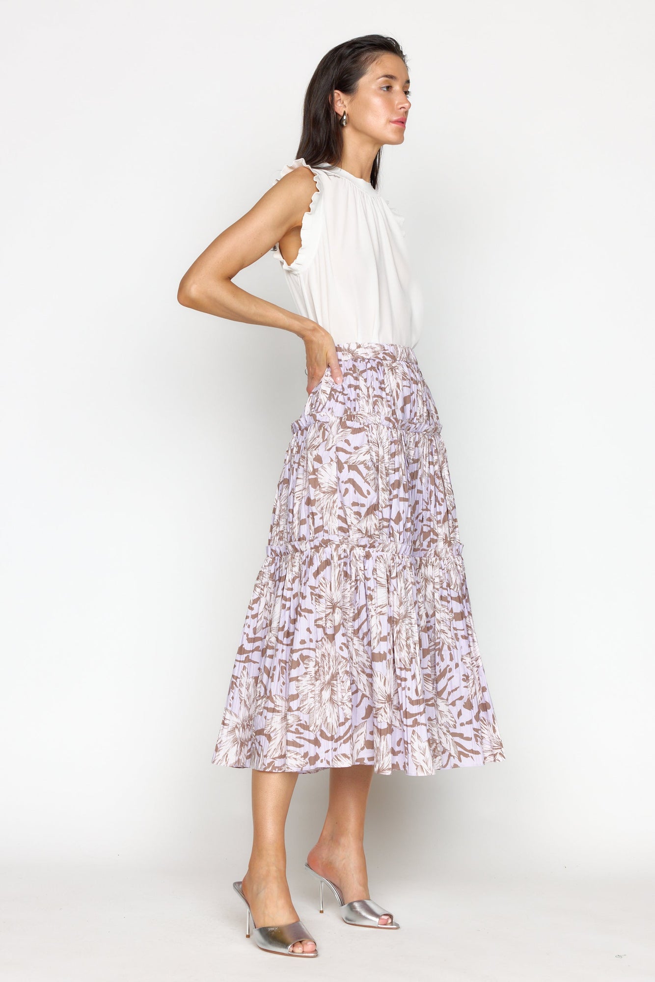Quinn Skirt | Lilac Lotus