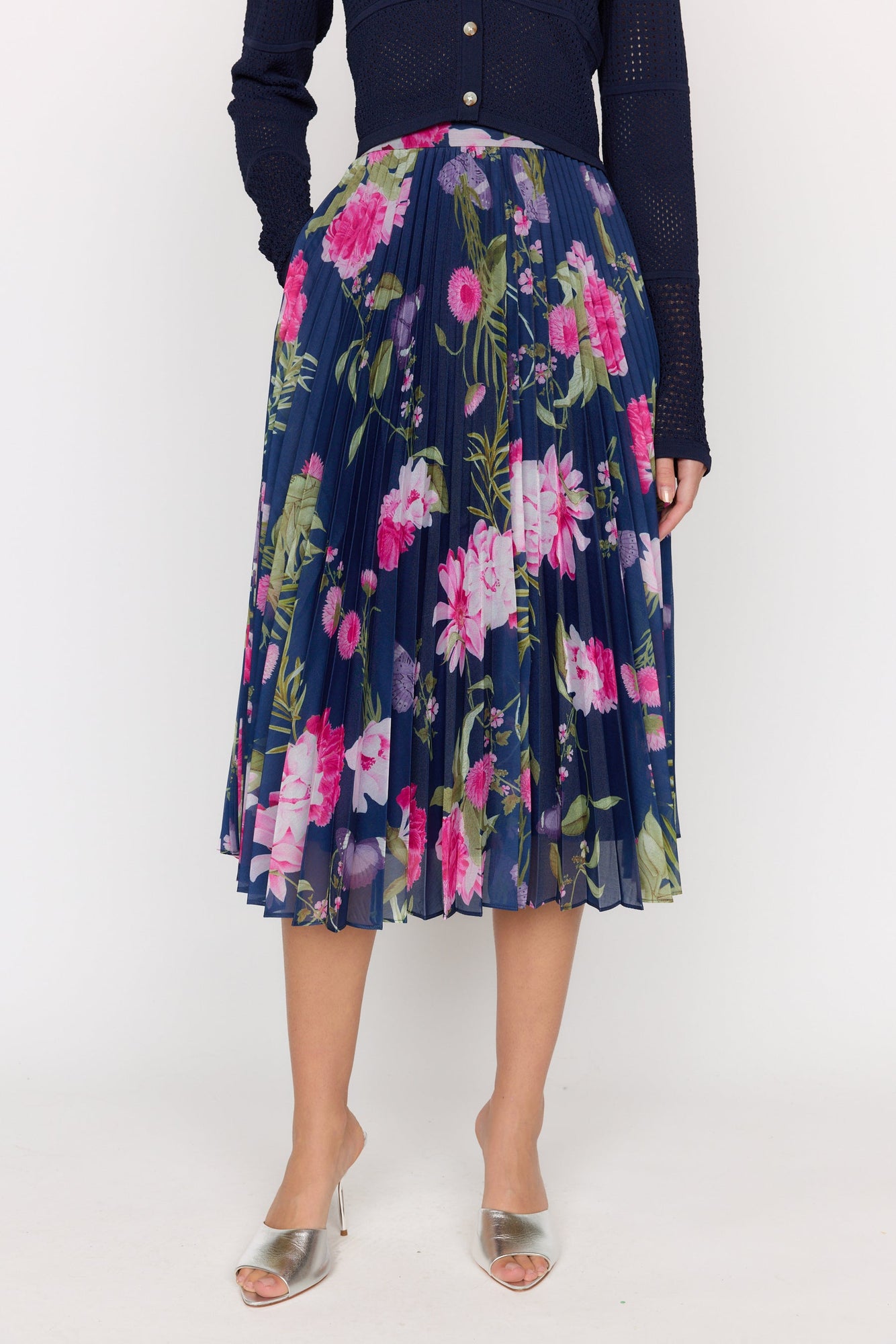 Pia Skirt | Monarch Navy
