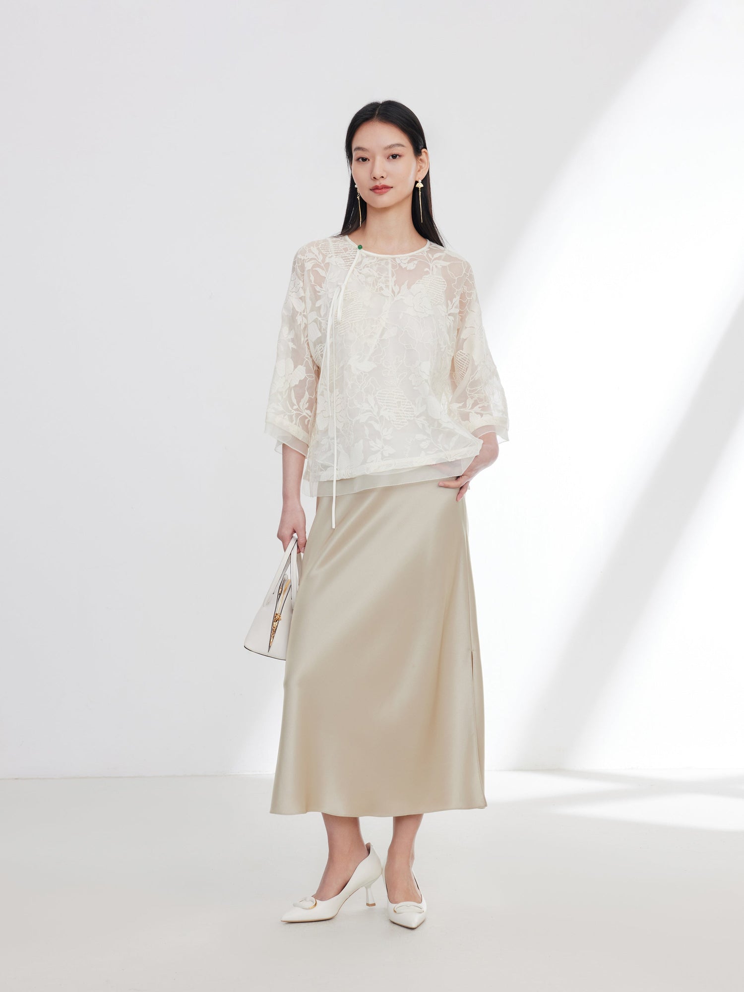 Blouse - I | White