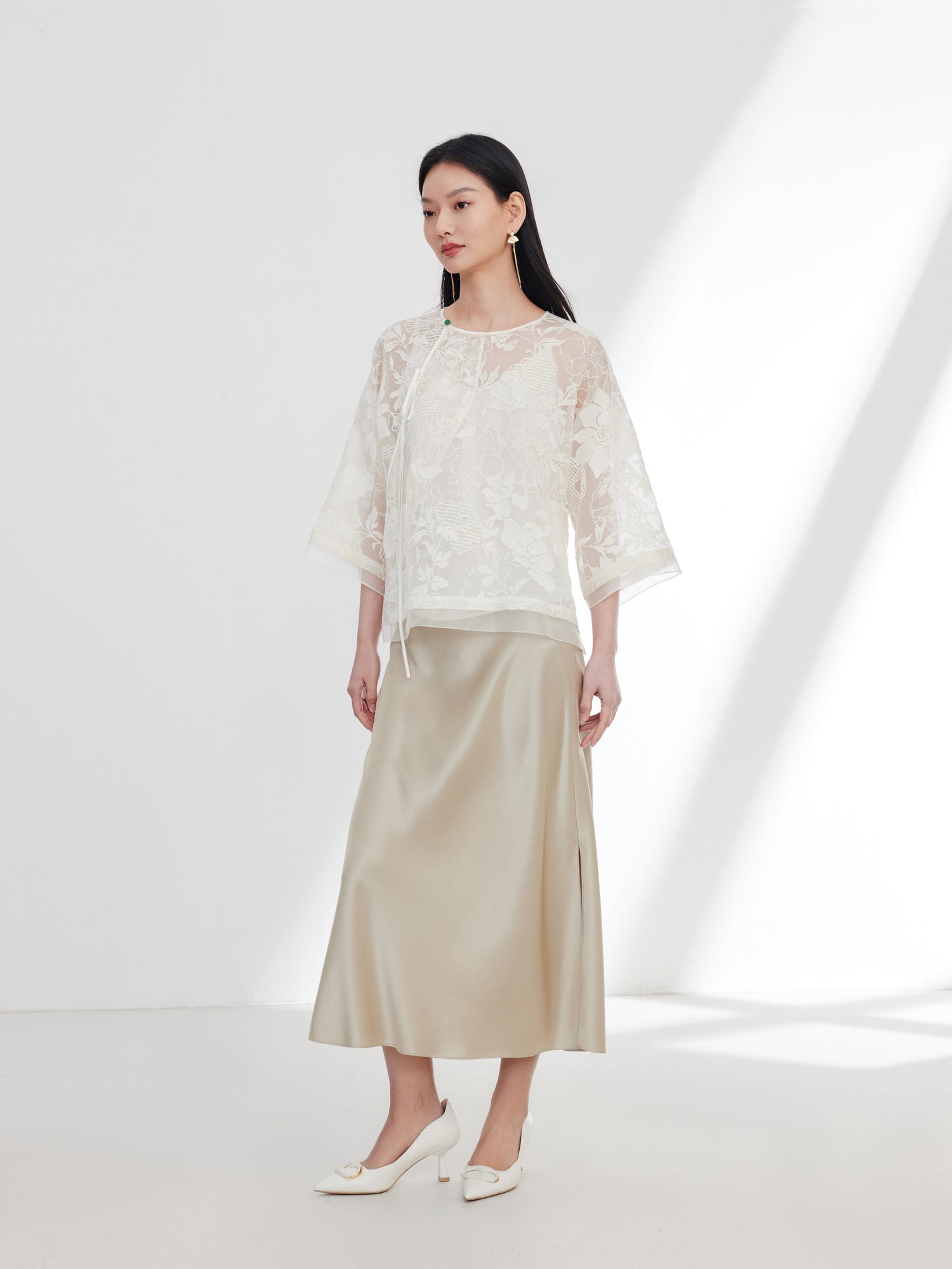 Blouse - I | White