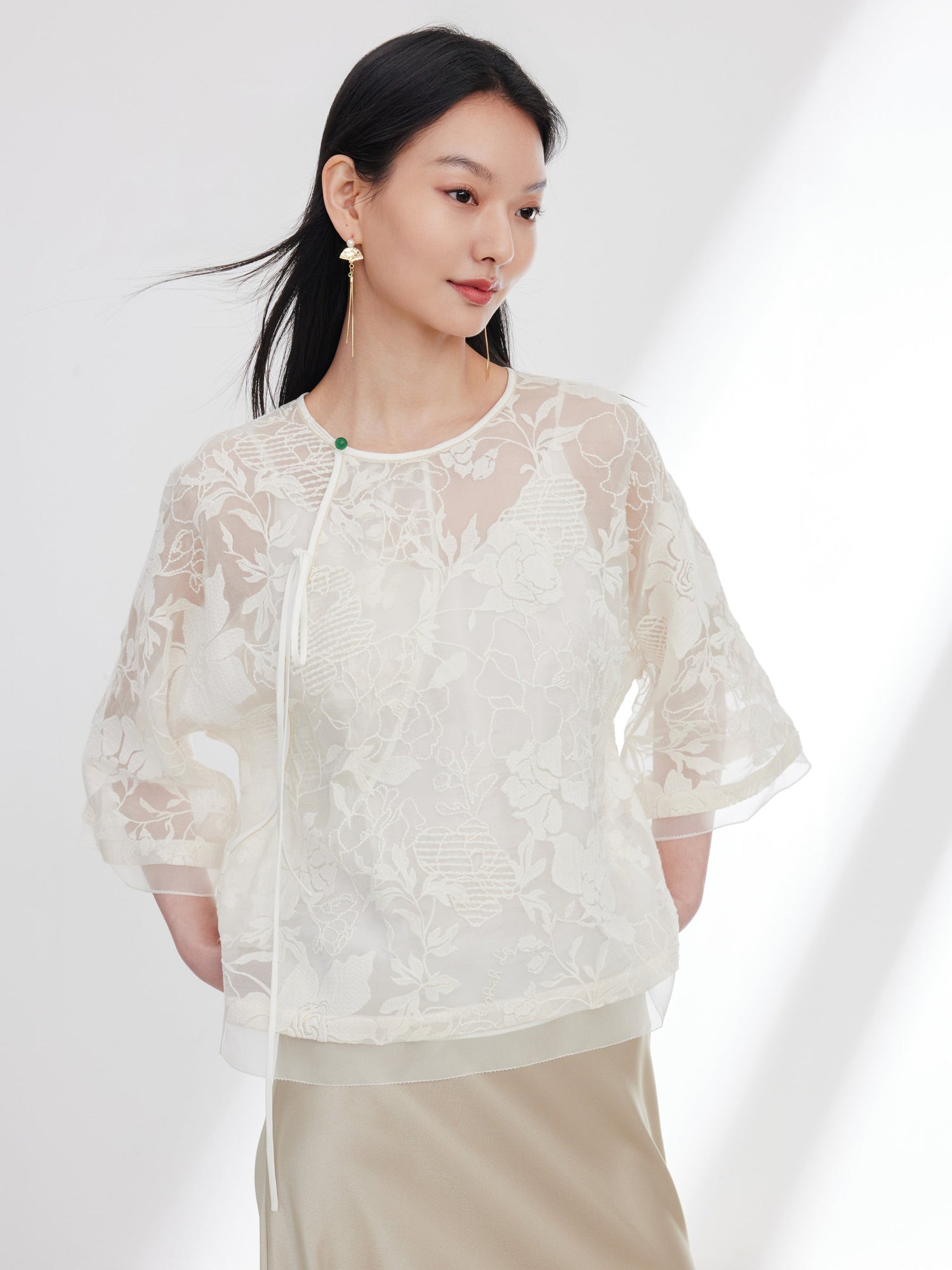 Blouse - I | White
