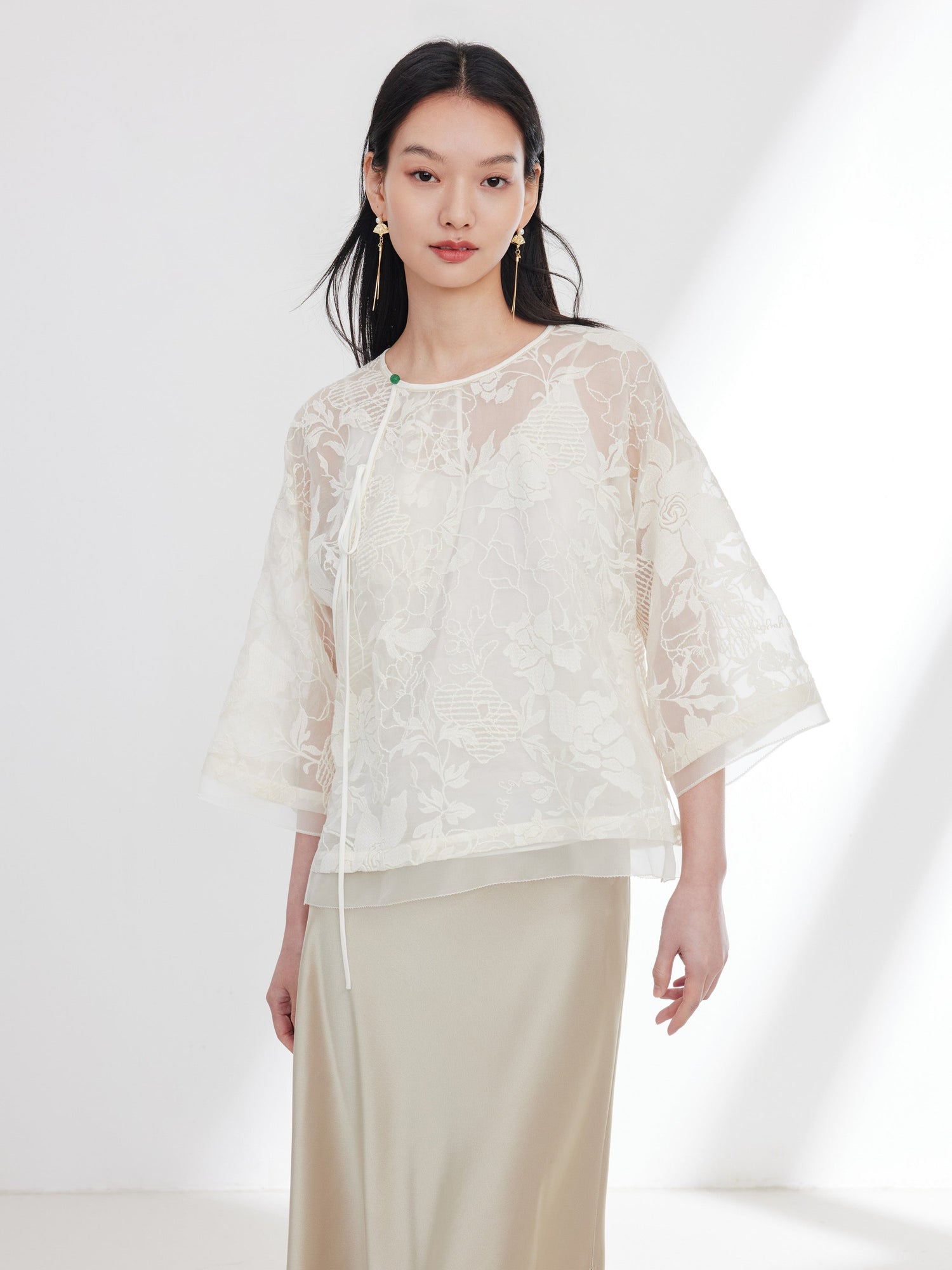 Blouse - I | White