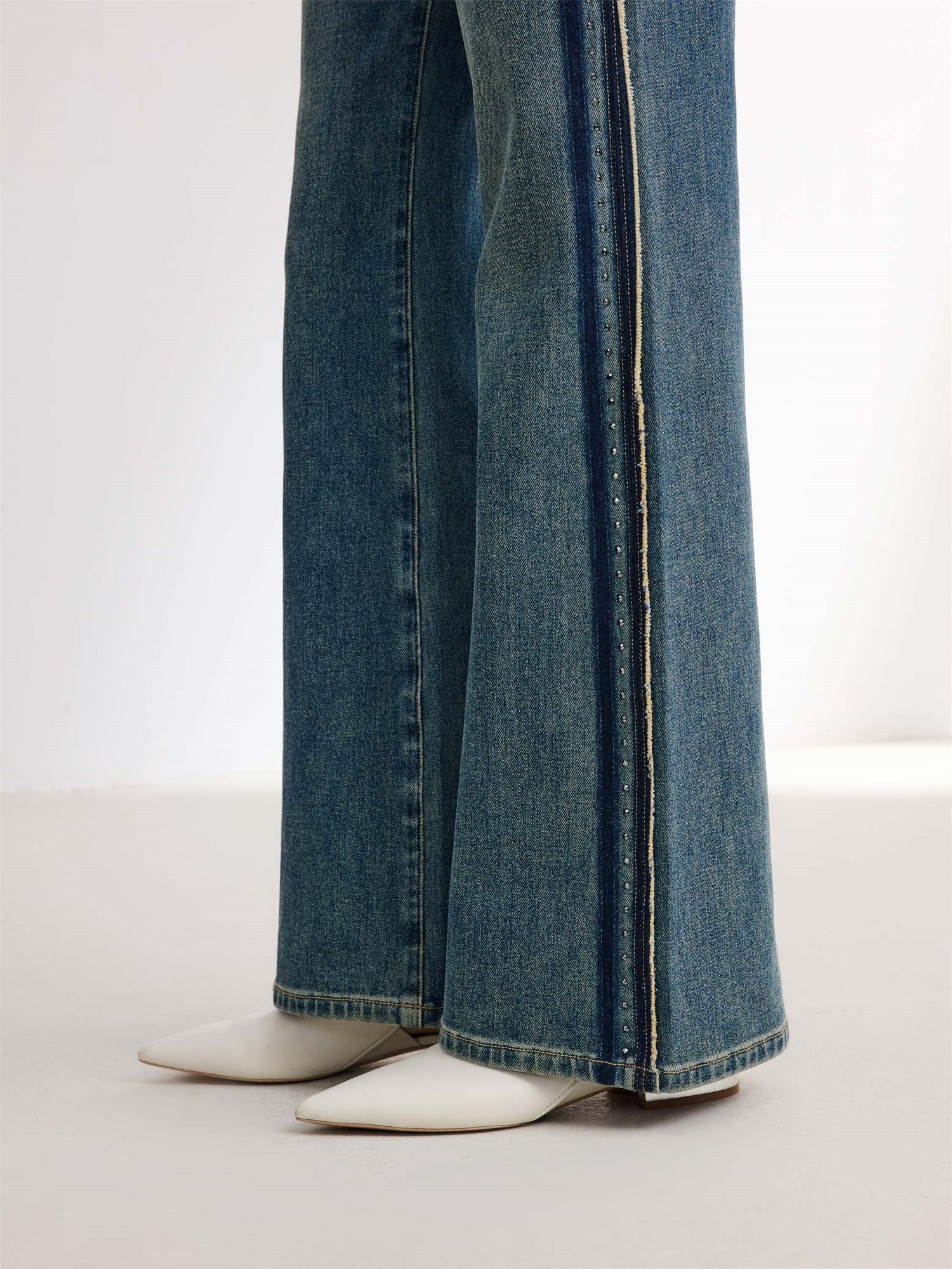 Four-Way Stretch Jeans | Blue