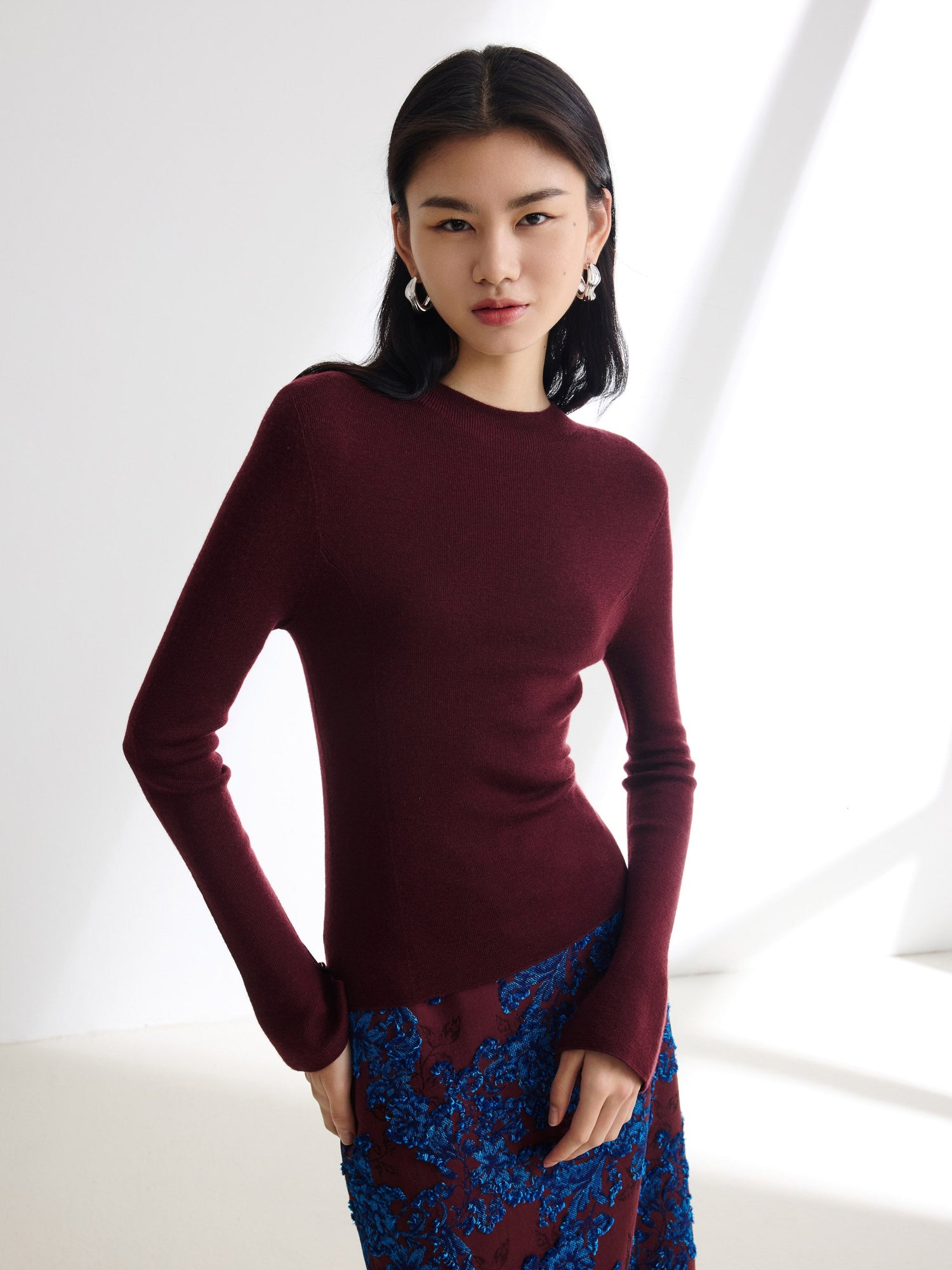 Top | Burgundy