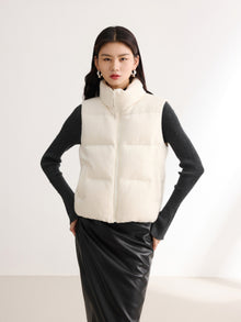 Contrast Sleeve Hoodie | Cream