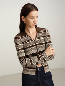 Collared Pullover | Brown