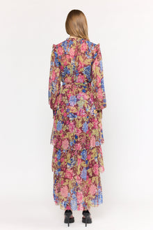 Ana Dress | Carmine Floral