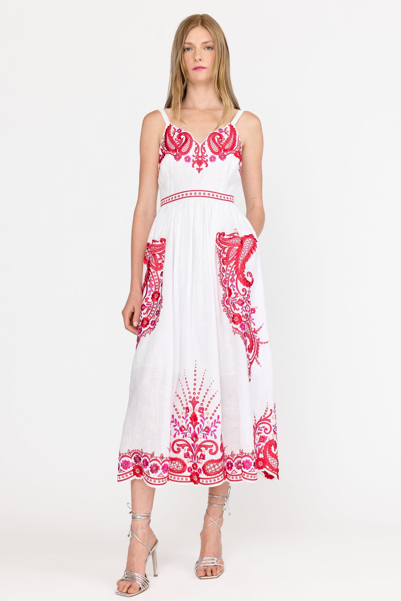 Holly Dress | White Rosaria