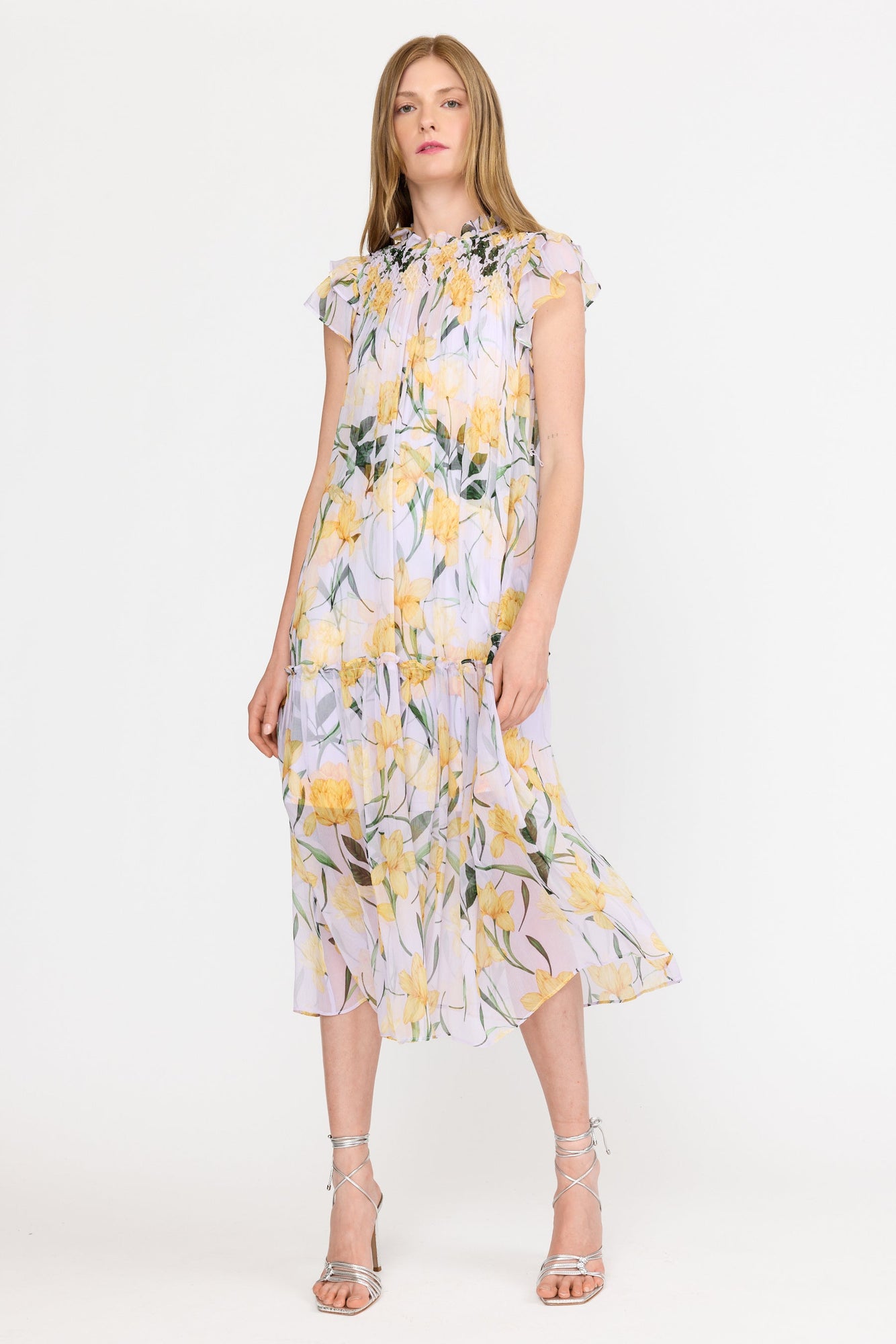 Vera Dress | Lilac Florette