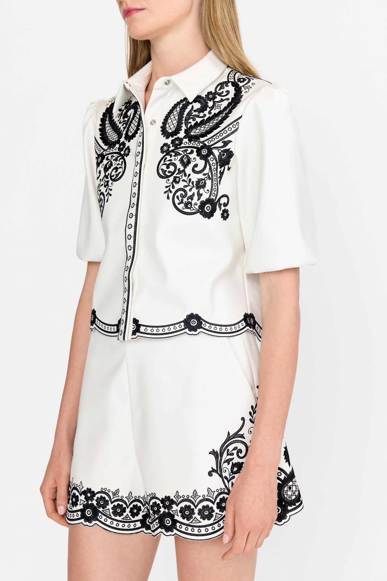 Gracie Top | Black Rosaria
