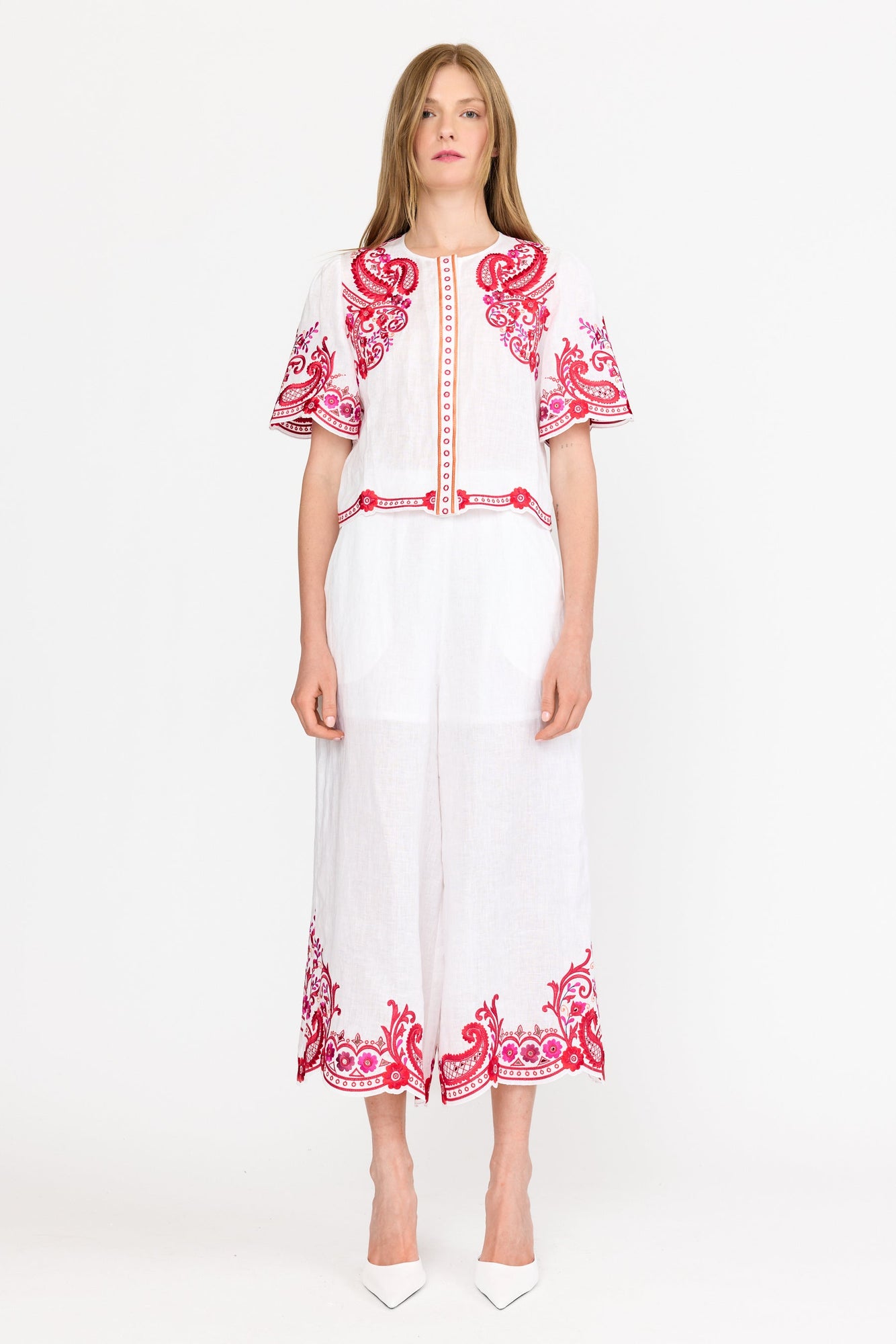 Jane Top | White Rosaria