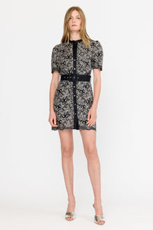 Alex Dress | Onyx Embroidery