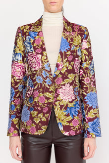 Soraya Blazer | Carmine Floral