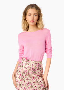 Jaime Lightweight Knit Top | Camellia