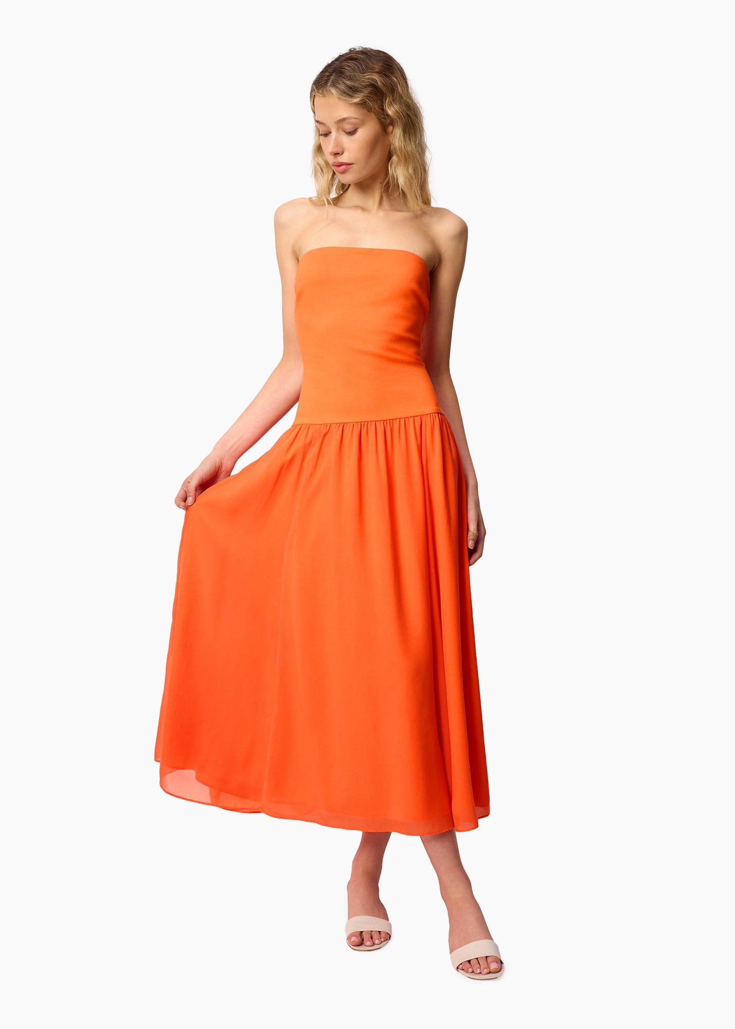 Bari Strapless Dress | Clementine