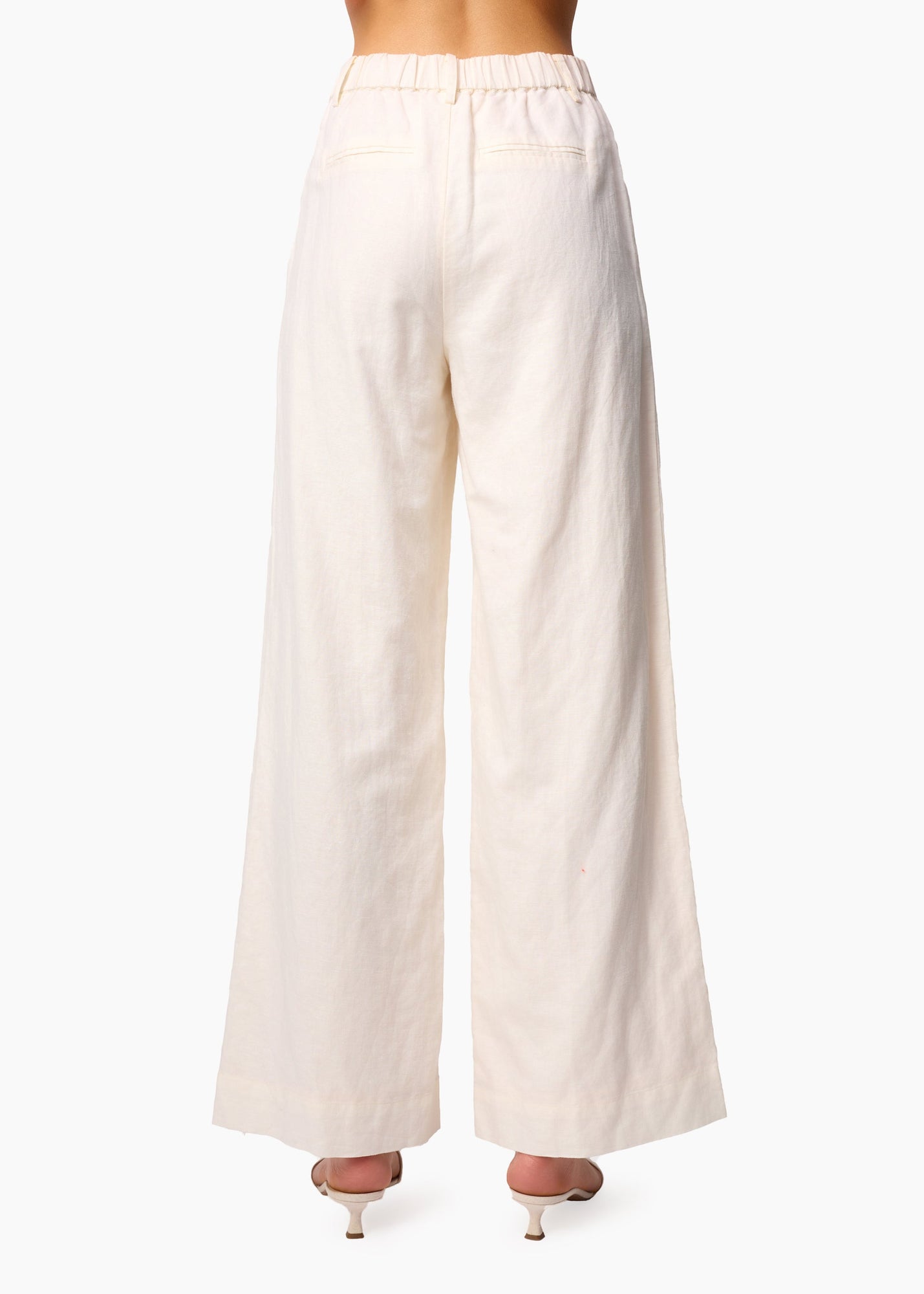 Cadiz Wide Leg Pant | Cream
