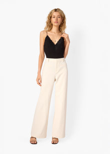 Amani Rib Knit Bodysuit | Black