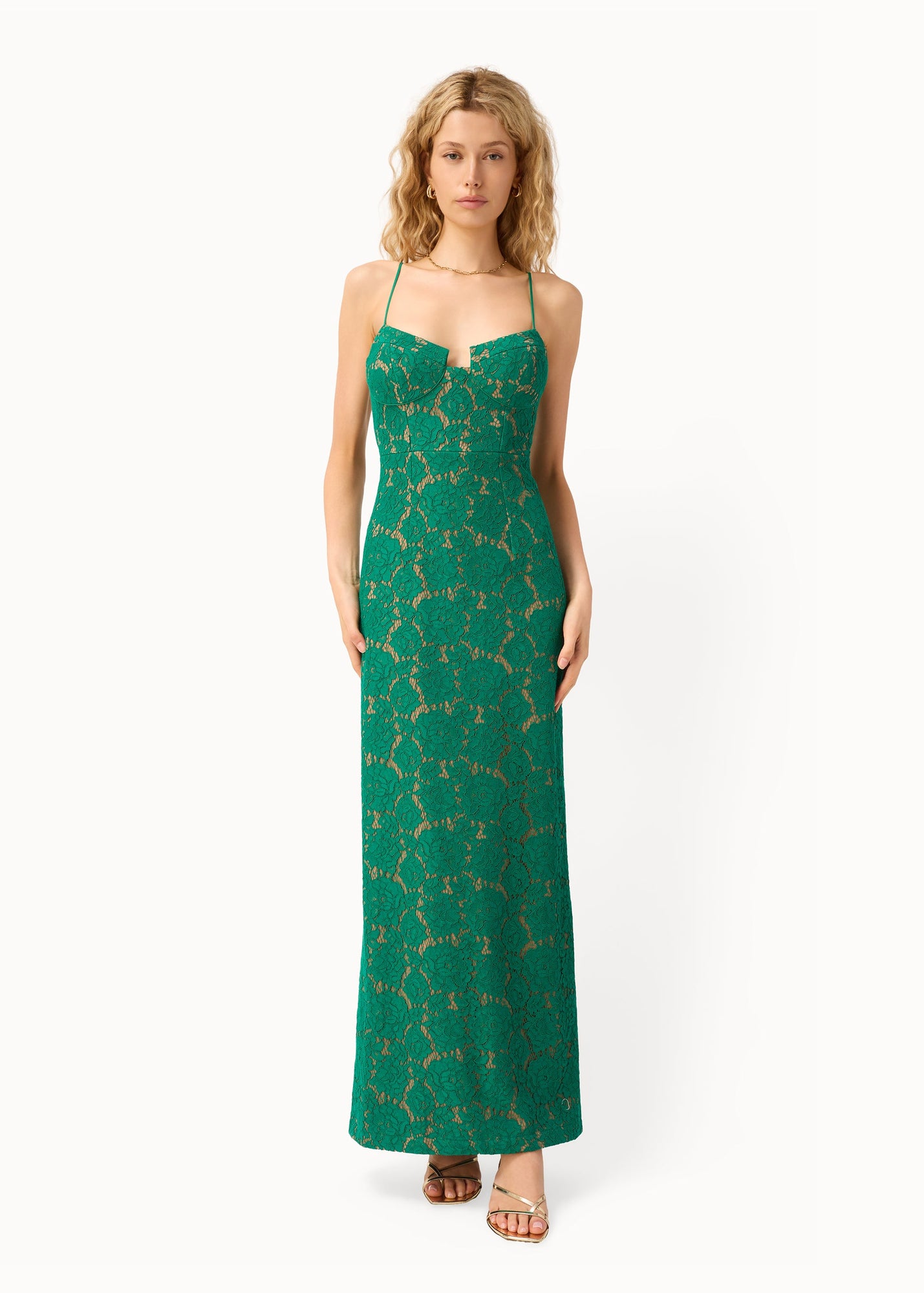 Rosaria Lace Gown | Verdant