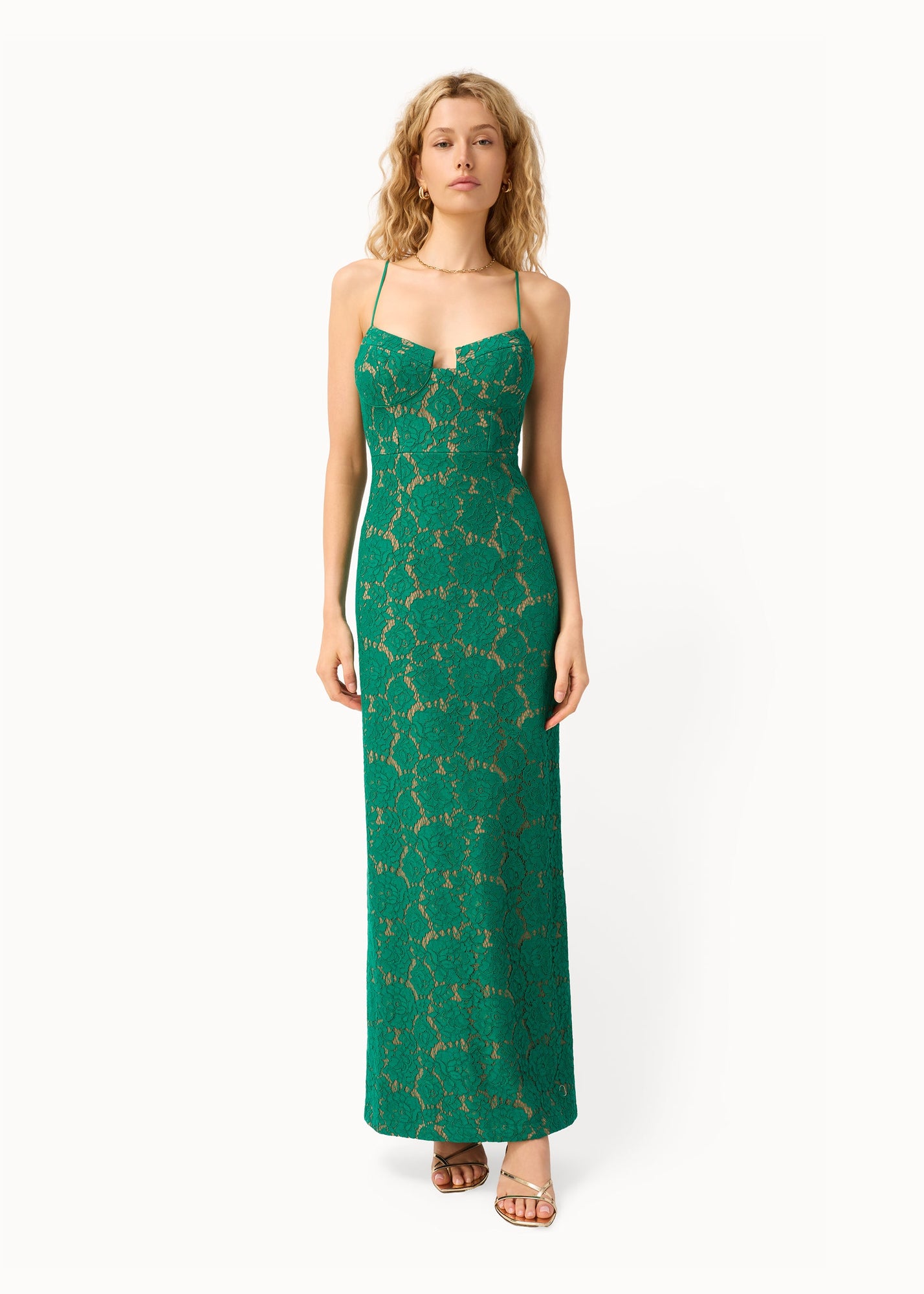 Rosaria Lace Gown | Verdant