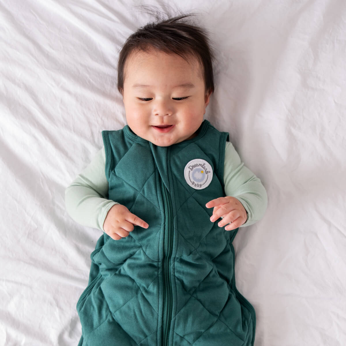 Unisex | Dream Weighted Sleep Sack | Forest Green