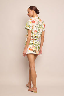 Blaze Mini Skirt | Nectar Egret