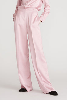 Halston | Aleah Satin Pant | Dusty Rose