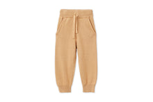 Organic Knit Joggers | Sandstone - Mineral Dye