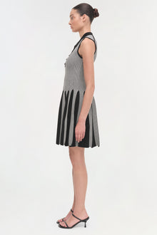 Womens | Melodie Dress | Black White Check