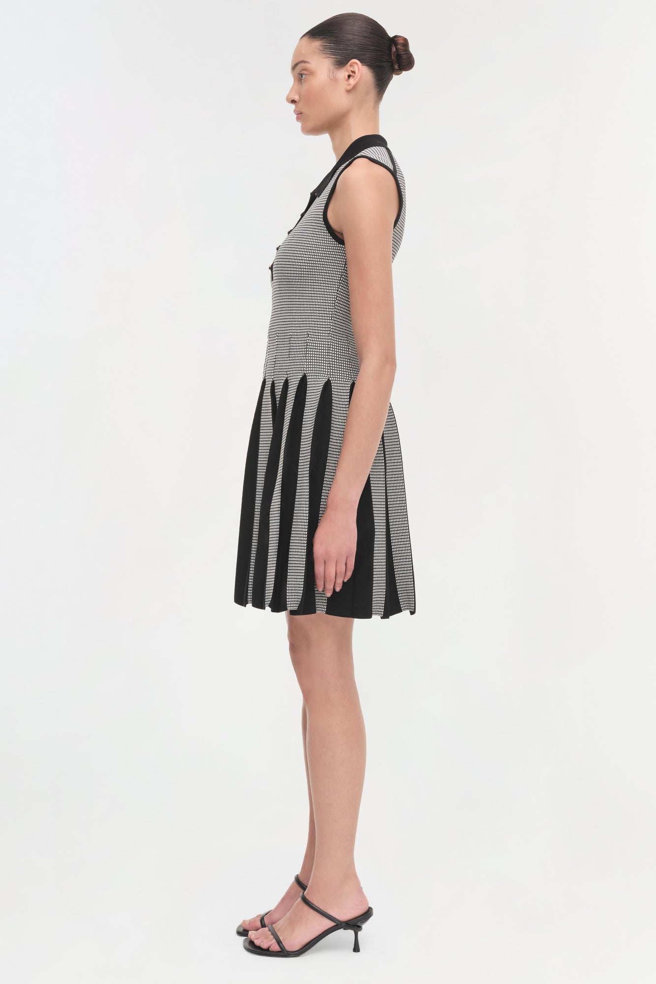 Womens | Melodie Dress | Black White Check