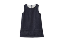 Girls | Organic Denim Dress | Blue