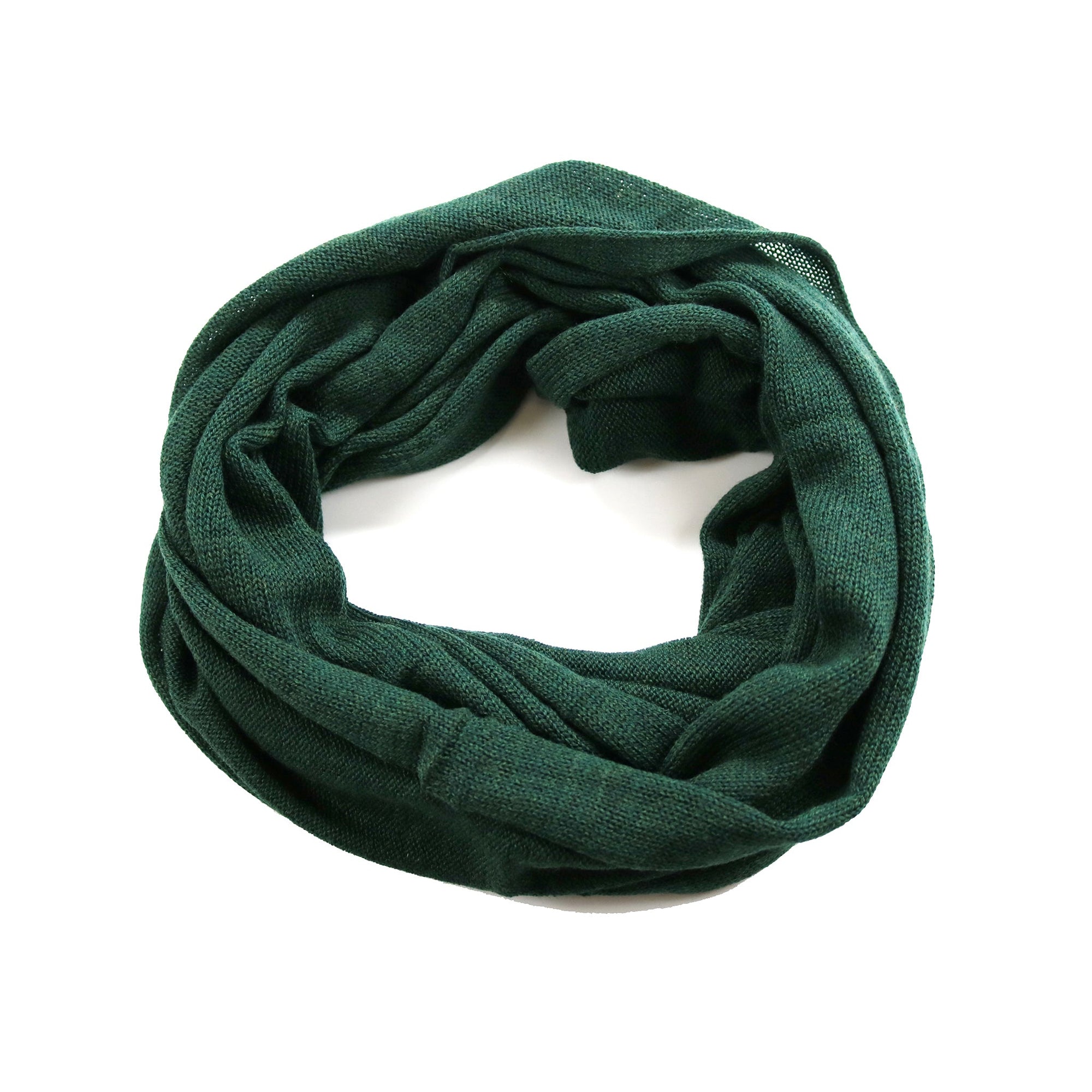 Merino Loop Scarf | Jungle Green