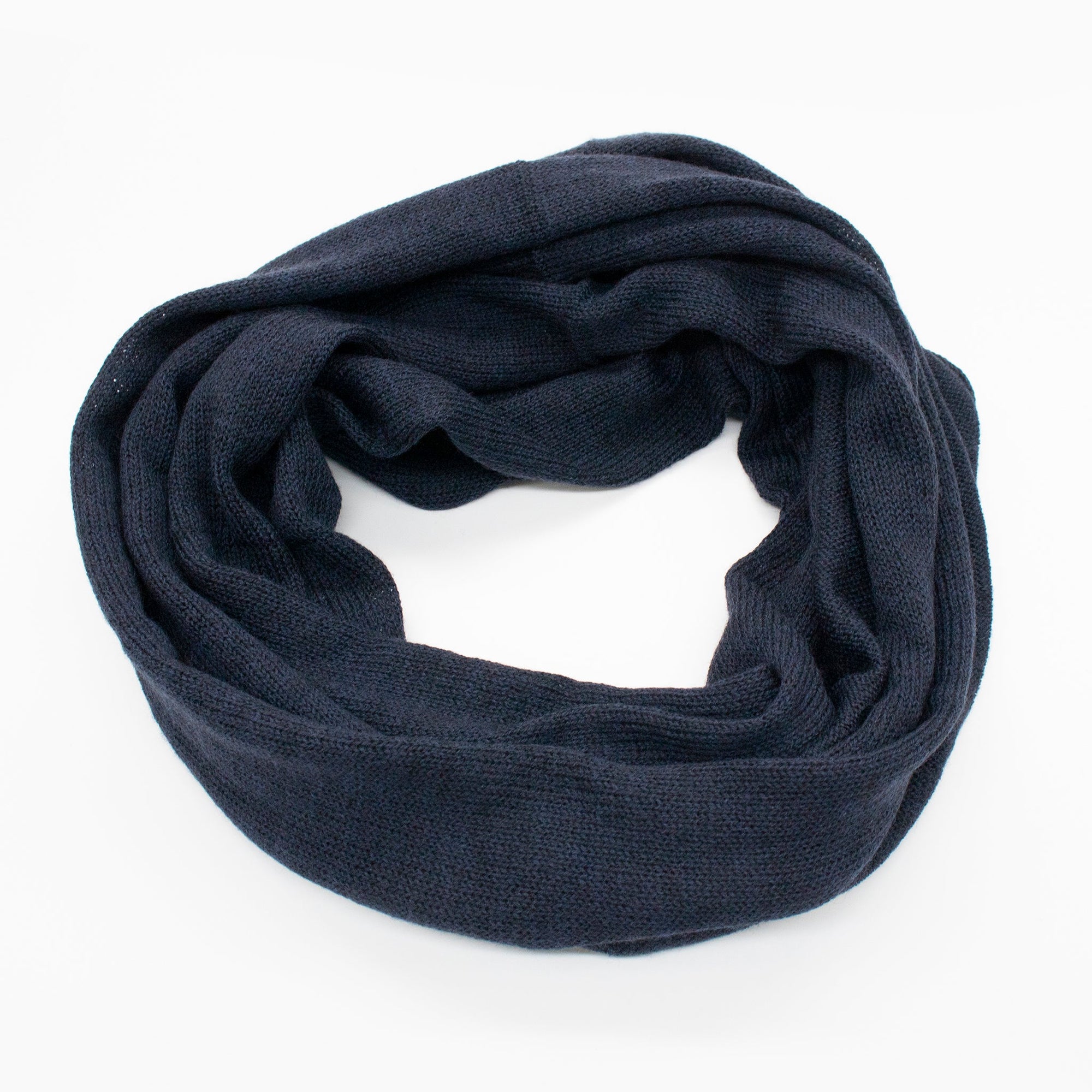 Merino Loop Scarf | Navy