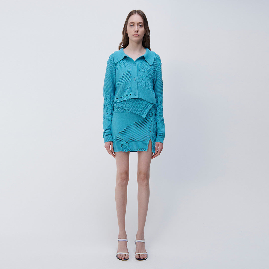 Sherman Patchwork Cardigan - SIMKHAI 