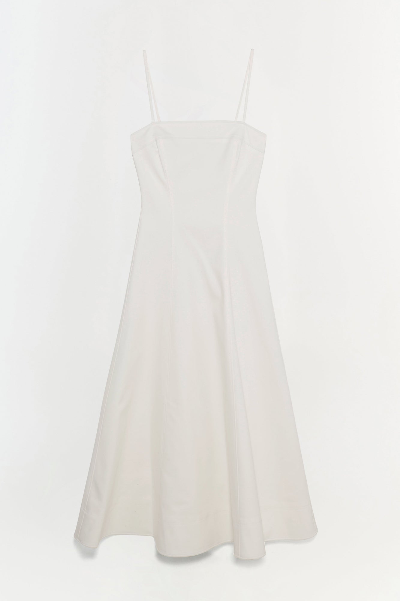 Womens | Marisol Cotton Midi Dress | White