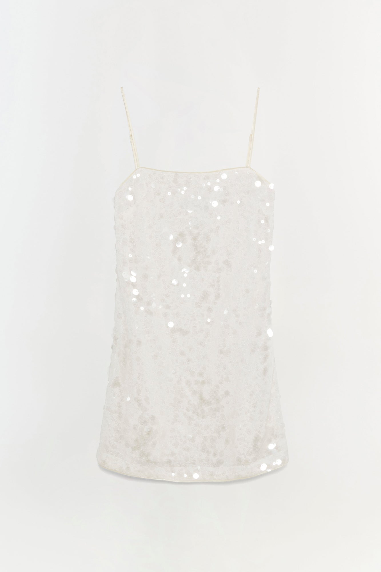 Womens | Lollie Embellished Mini Dress | Ivory