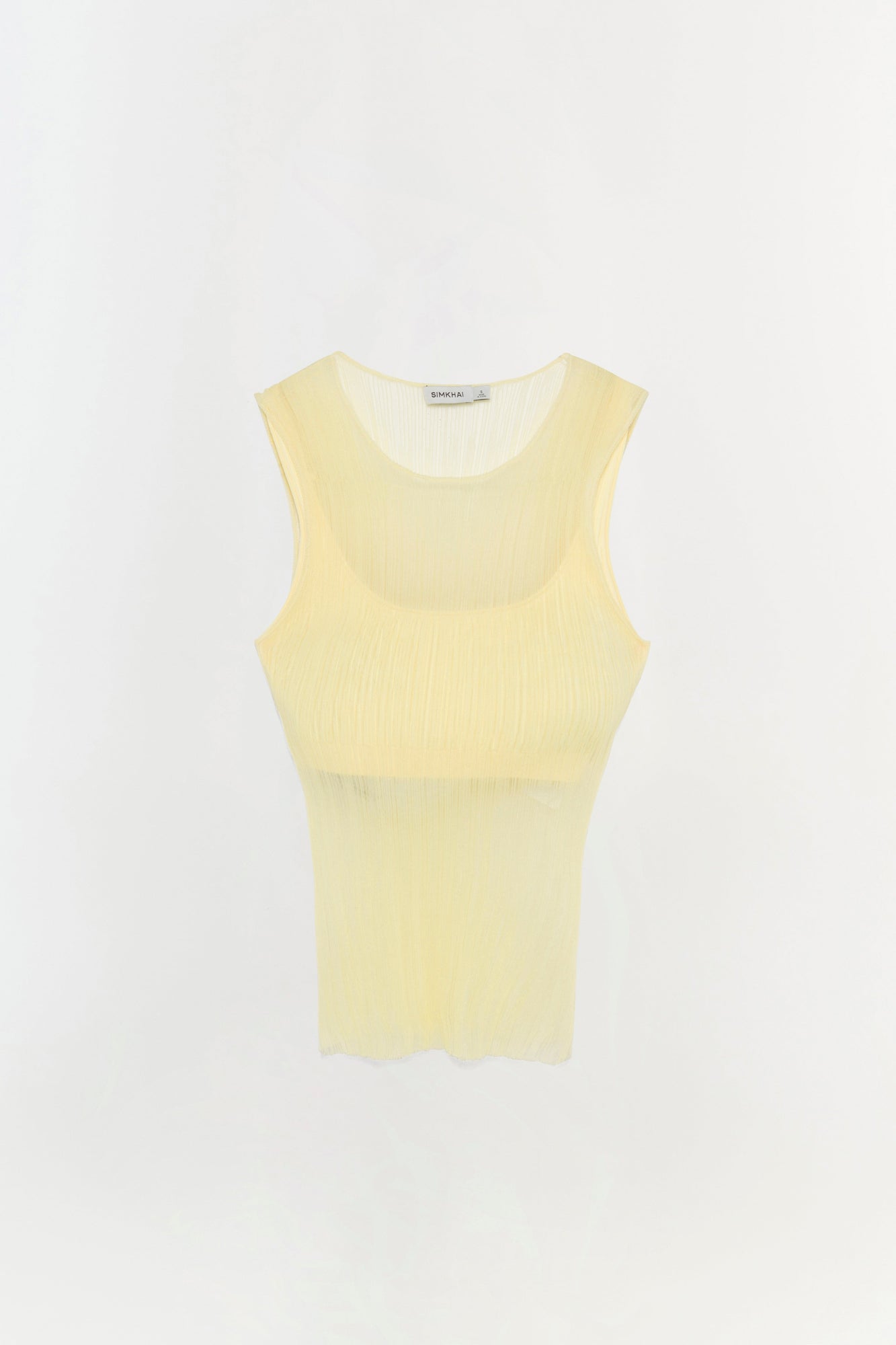 Womens | Oakley Plisse Tank | Buttercream