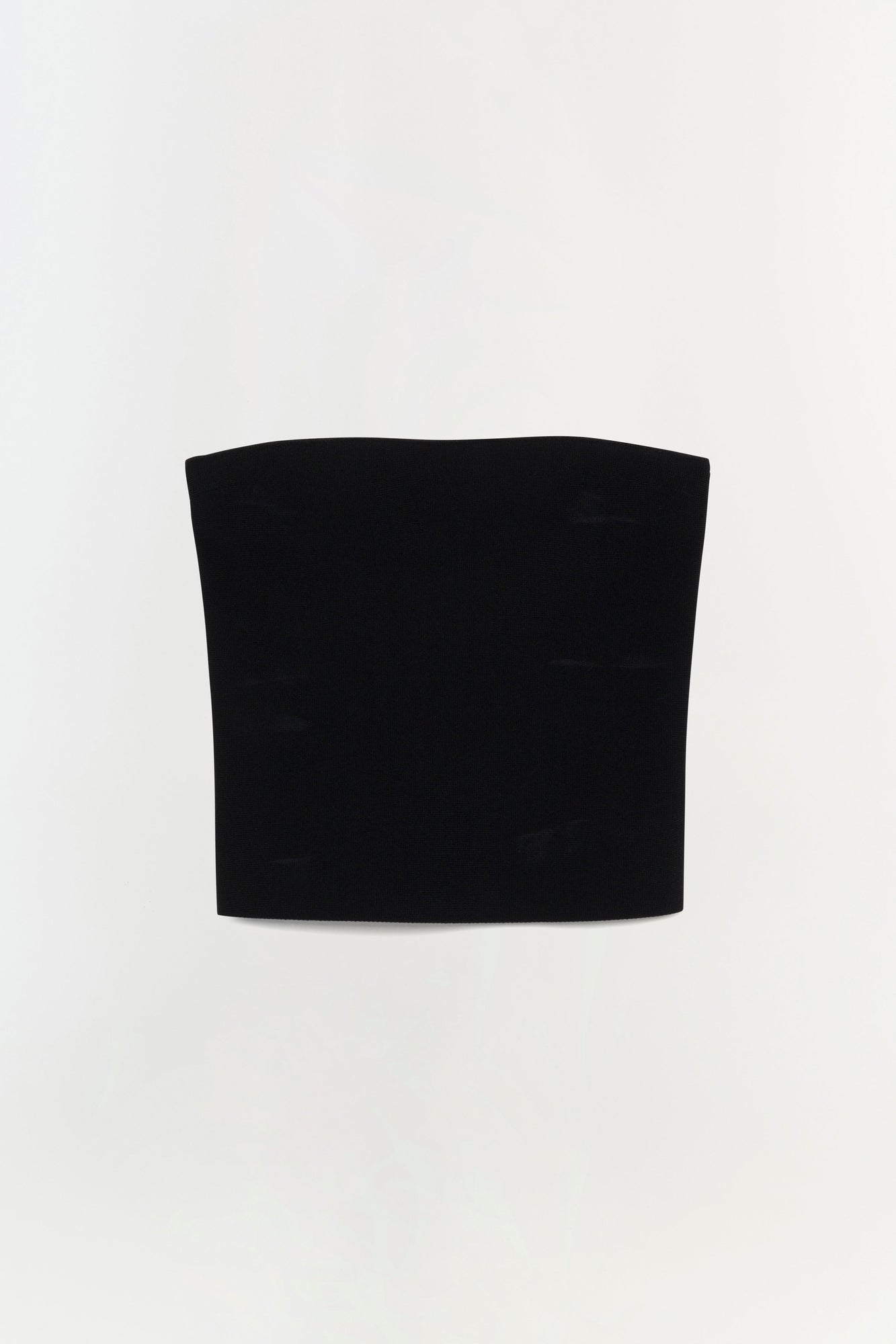 Womens | Nicole Strapless Compact Knit Top | Black