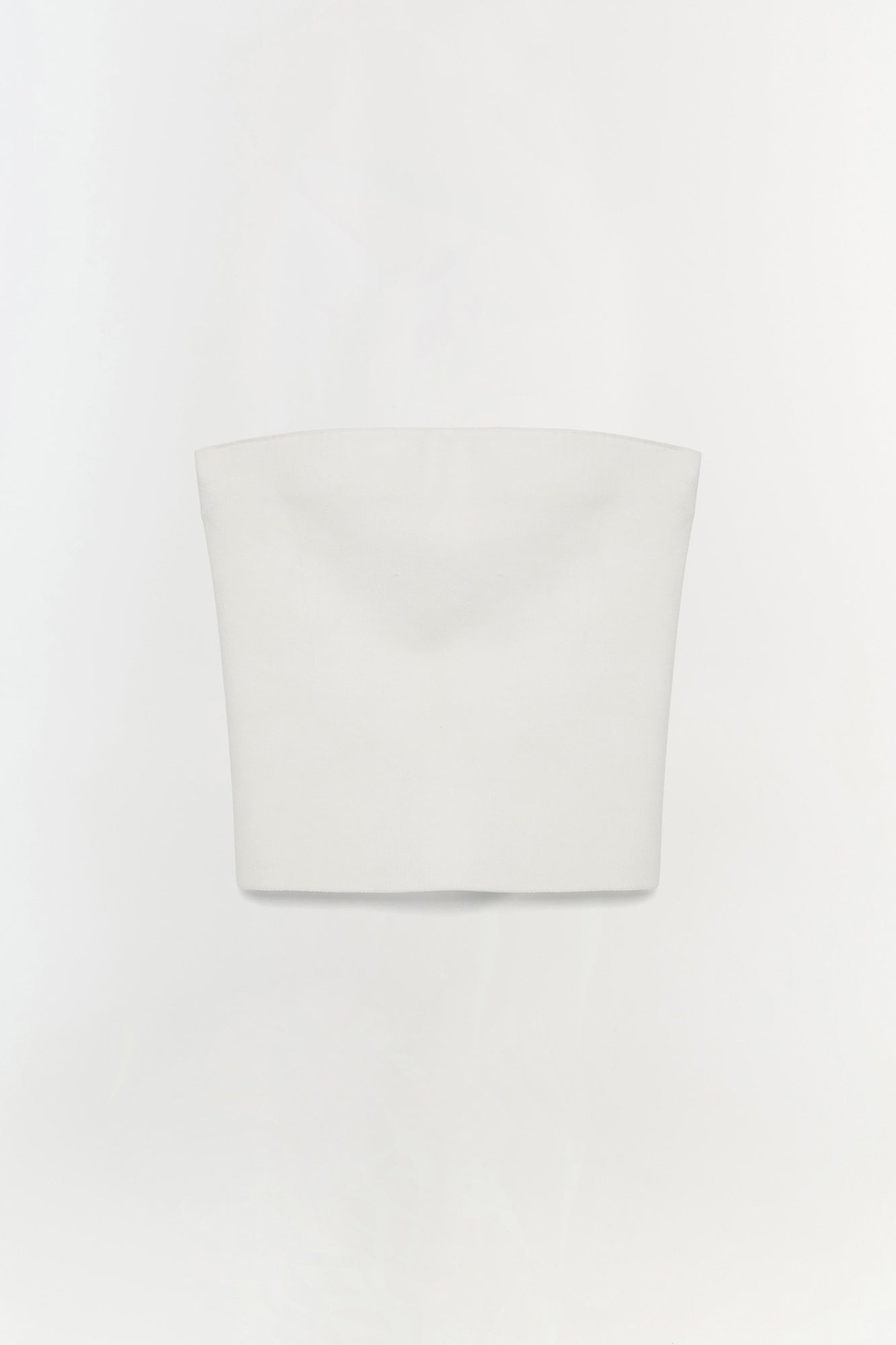 Womens | Nicole Strapless Compact Knit Top | Ivory