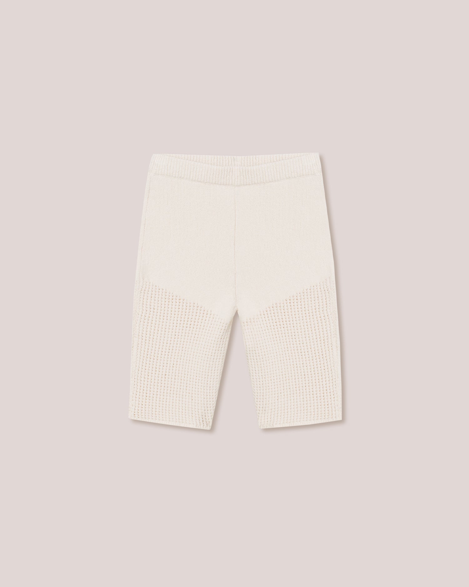 Paola Textured Cotton-Crochet Shorts | Creme