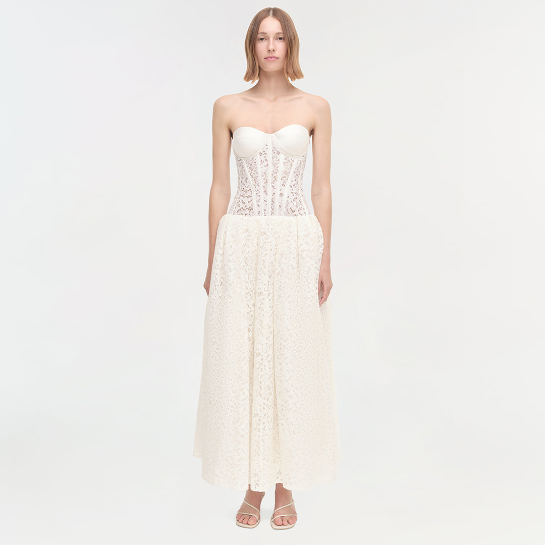 Womens | Evangeline Dress | Ivory